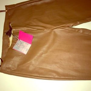 Women’s leather pants